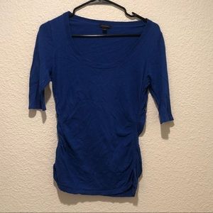 Ann Taylor blue blouse